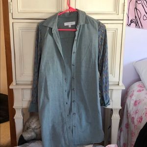Button down dress